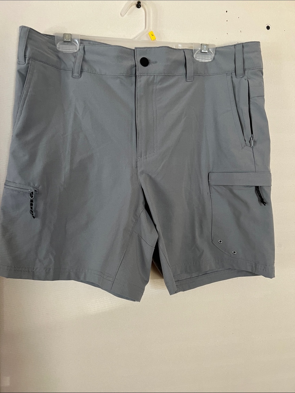 Magellan Outdoors Gray Tactical Cargo Shorts